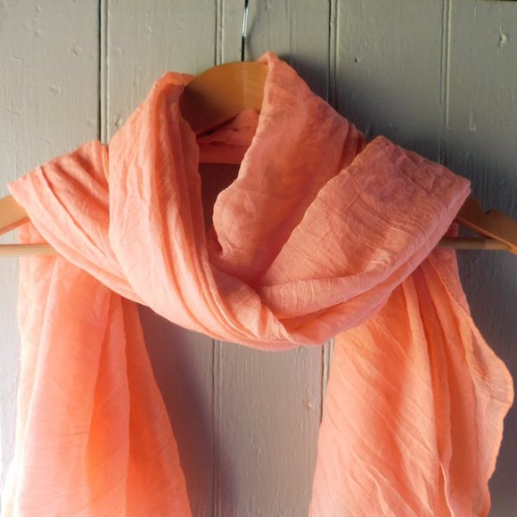 Accessories - Orange Sherbet  Breezy Scarf